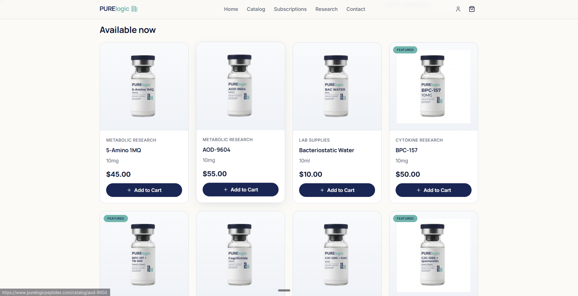 The same catalog after rebuilding it together